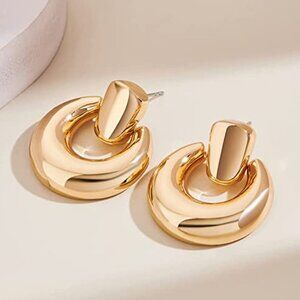 Women Girls Statement Retro Earrings Multiple Styles Jewelry for Birthday Party
